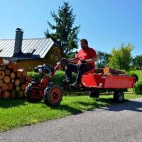Minitraktor Vari IV GLOBAL, motoplokk DSK-317.1+ järelkäru ANV-380 - Image 5