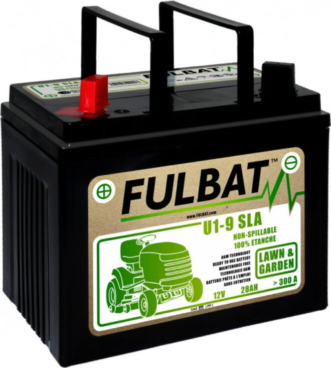 Murutraktori aku 12V 28Ah U1-9 SLA, FULBAT SAS - Image 2