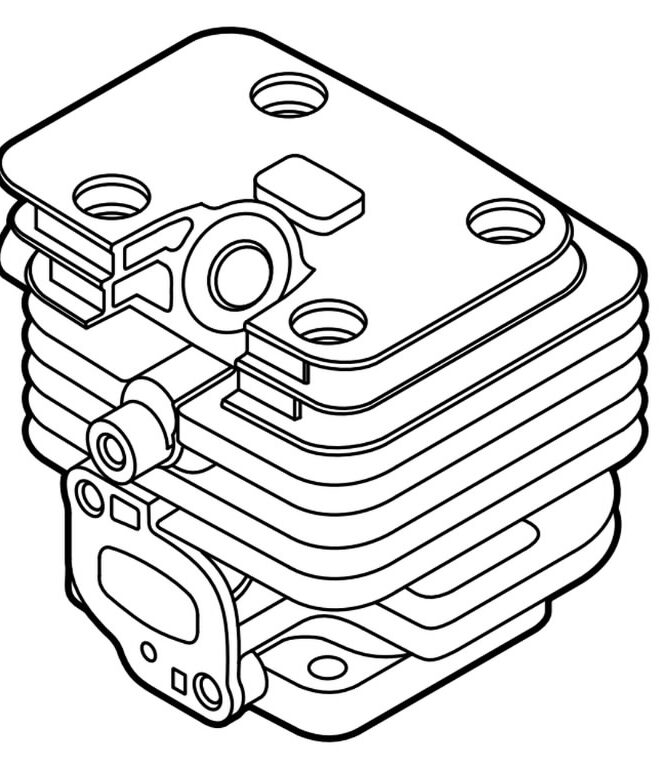 Silinder SRM-2620 SRM-2620, Echo