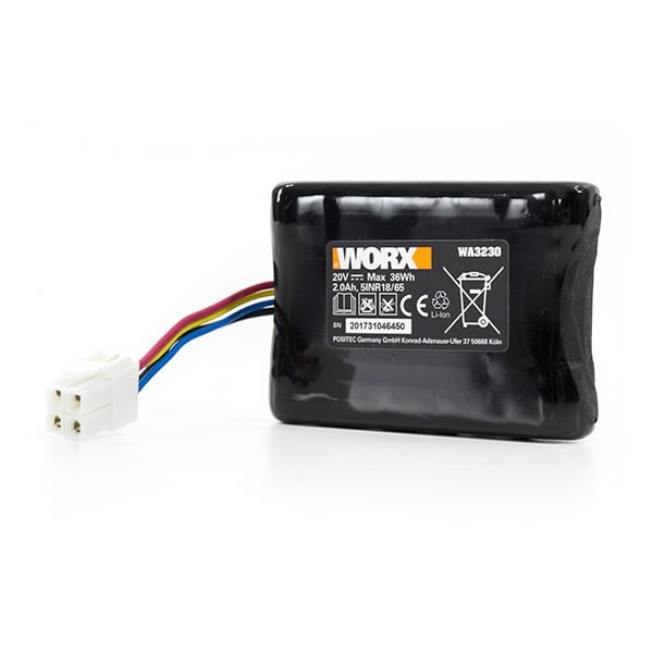 Aku (Li-ion,2.0Ah,20V)WA3230, pos.43, Worx
