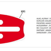 Juhtplaat 3/8 1,3 45 cm/18" (MTD, Scheppach), OREGON - Image 2