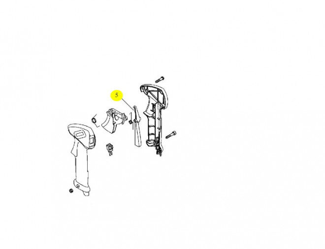 Gaasihoova lukusti CLS-5810, HC-30ES, SRM-250/320/350ES, Echo