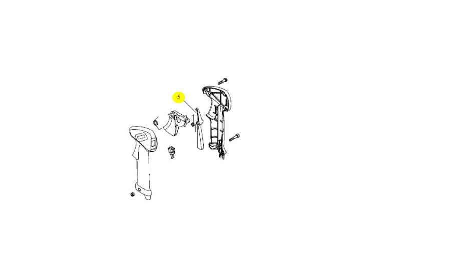 Gaasihoova lukusti CLS-5810, HC-30ES, SRM-250/320/350ES, Echo