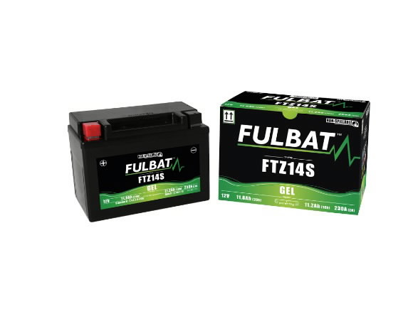 Murutraktori aku 12V 11,2Ah FTZ14S GEL, FULBAT SAS