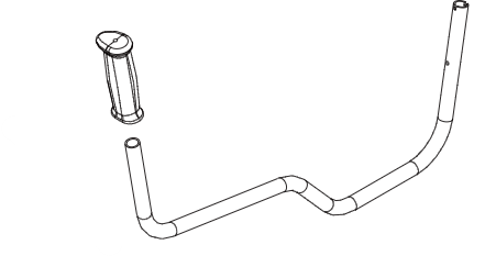Käepideme komplekt SRM-3021TES/2621TES/237TES, Echo