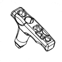 Starteri käepide 491S, CS-490ES/390ESX/501SX, Echo - Image 2