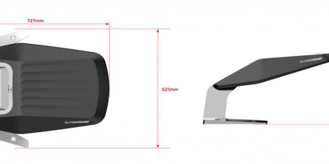 Laadimisjaama kate X3 robotile, Sunseeker