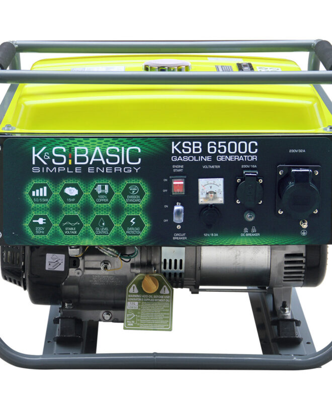 Bensiinigeneraator "K&S BASIC" KSB 6500C