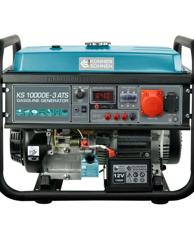 Bensiinigeneraator "Könner & Söhnen" KS 10000E-3 ATS