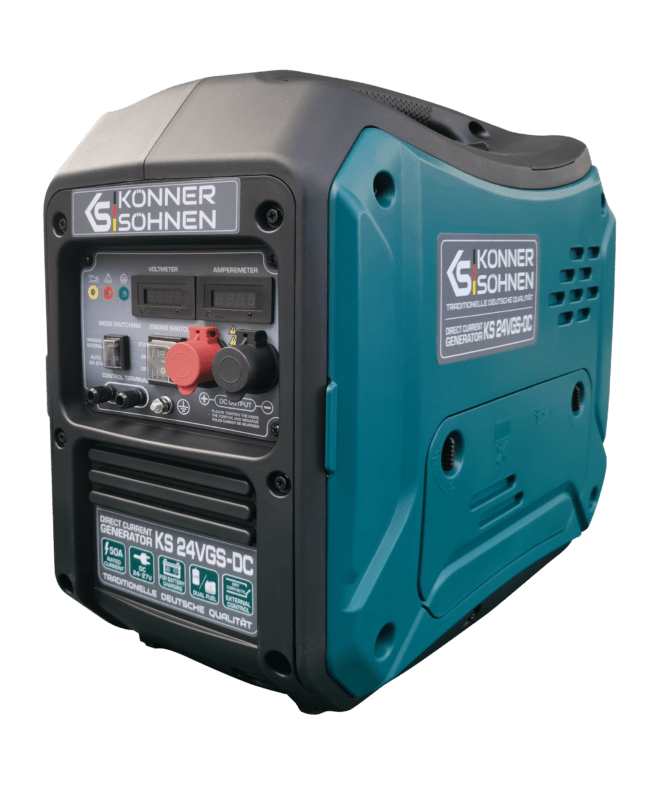 KS 24VGS-DC Pidevpinge Generaator Kahekütusesüsteemiga