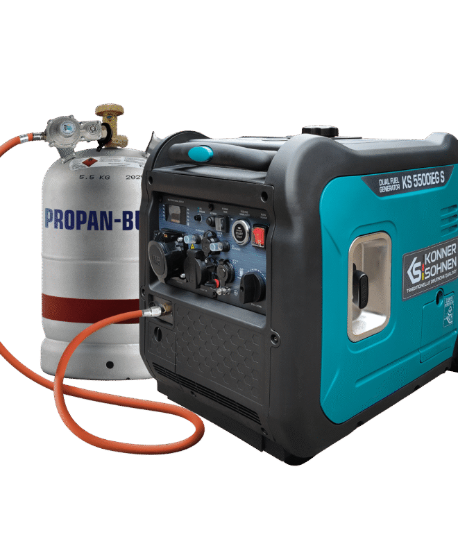 LPG/bensiin invertergeneraator KS 5500iEG S