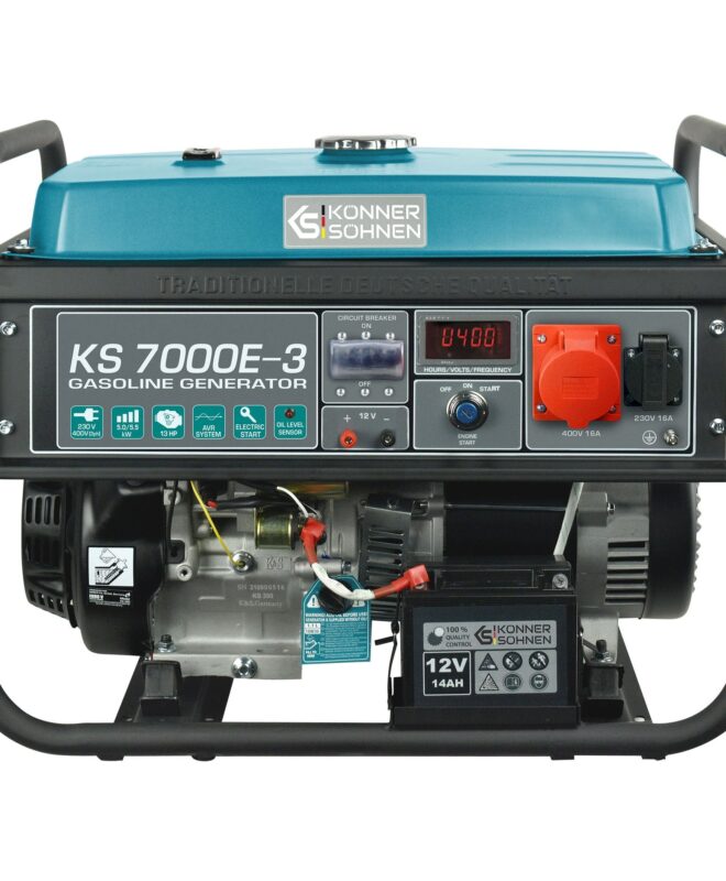 Bensiinigeneraator "Könner & Söhnen" KS 7000E-3