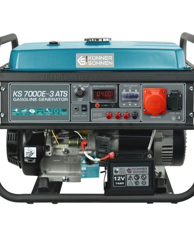 Bensiinigeneraator "Könner & Söhnen" KS 7000E-3 ATS