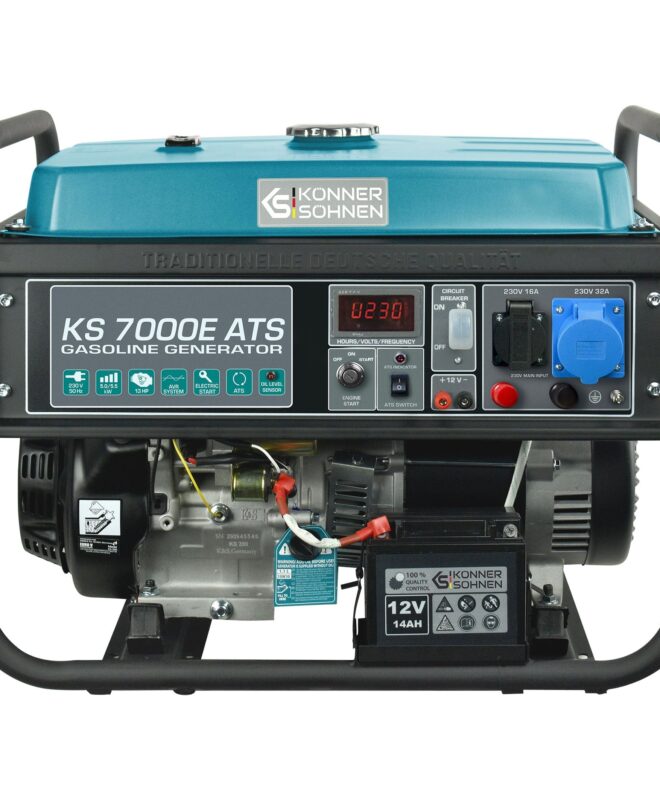 Bensiinigeneraator "Könner & Söhnen" KS 7000E ATS