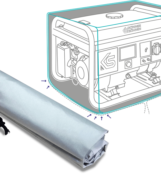 Generaatori kate KS Cover 10