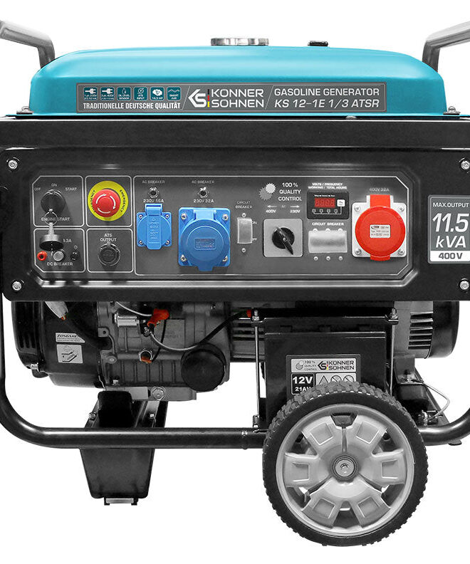 Bensiinigeneraator "Könner & Söhnen" KS 12-1E 1/3 ATSR