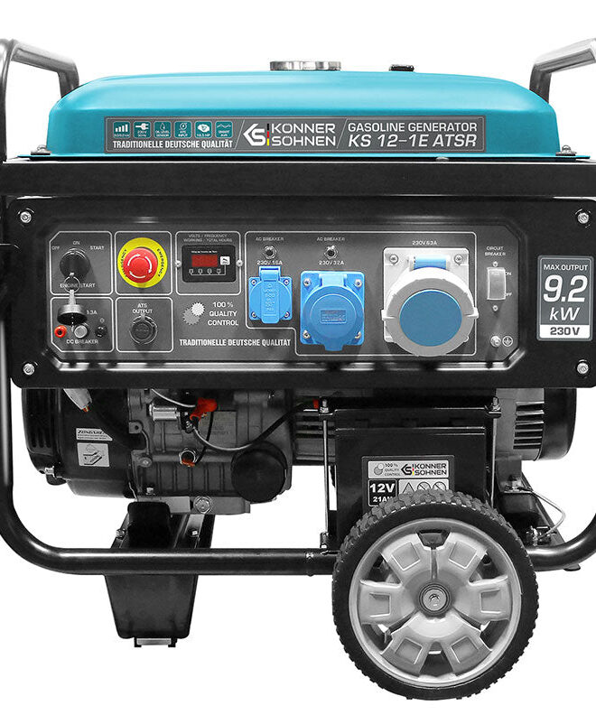 Bensiinigeneraator "Könner & Söhnen" KS 12-1E ATSR