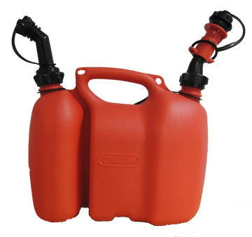 Kombikanister 3L+1,5L punane, OREGON