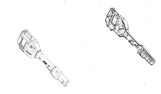 Vasak ja parem korpus WG183E, Worx
