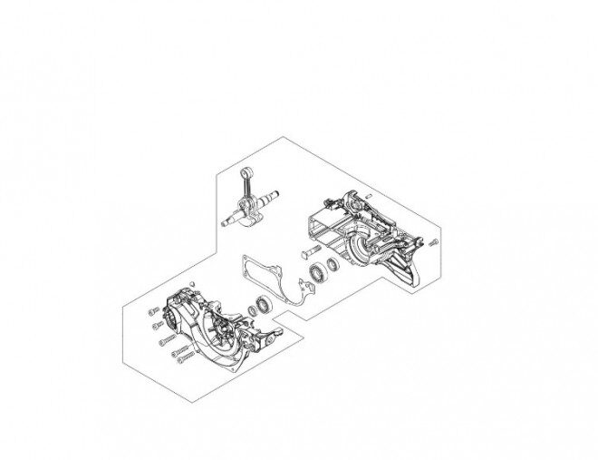Karteri komplekt CS-4310SX, Echo