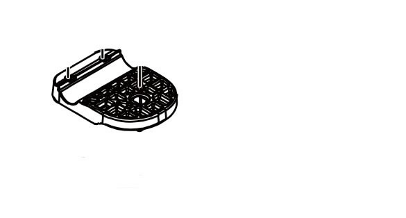 Käepidemetoru fiksaator alumine SRM-420TES, SRM-520ES, Echo