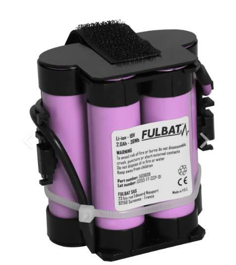 Robotniiduki aku Husqvarna 18V, 2Ah FL-HU01, FULBAT SAS