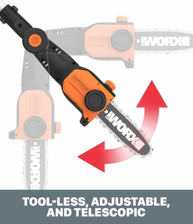 Akuga kõrglõikur WG349E, Worx