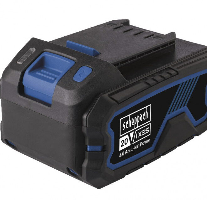Aku SBP4.0, 20 V / 4,0 Ah, Li-ioon, Scheppach