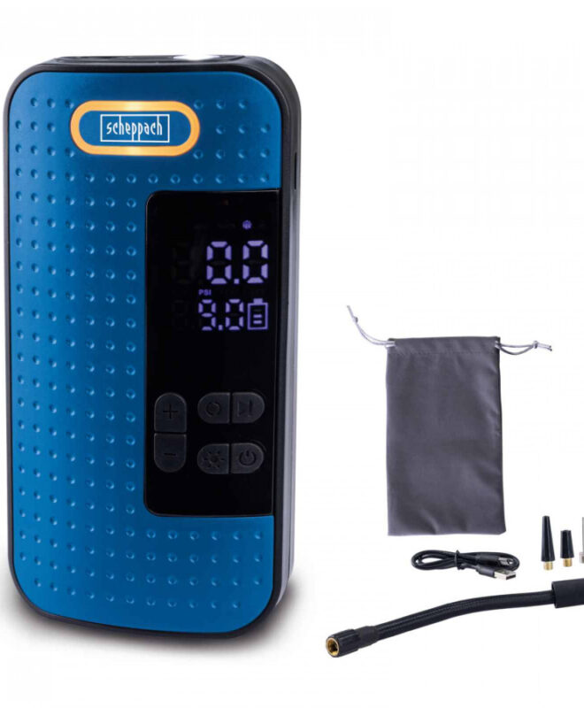 Juhtmeta käsikompressor AC10/8V, Scheppach