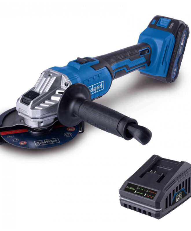 Akunurklihvija C-AG125-X Set L, Scheppach