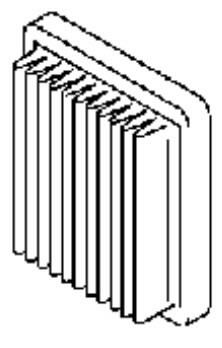 Õhufiltri element PB-5810T, PB-625, PB-655, Echo