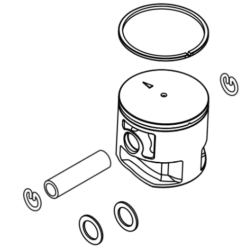 Kolvi komplekt CS-3510ES/AC, Echo