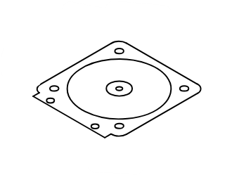 Mõõte membraan CS-420EMS/361WES/360TES, Echo
