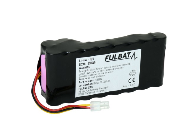 Robotniiduki aku 18V 5,2Ah FL-HU04, FULBAT SAS