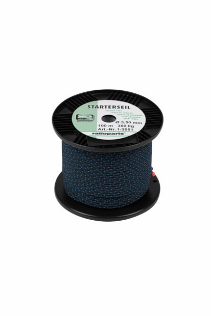 Starterinöör 3,5mm 100m Must, Ratioparts