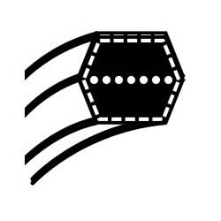 Trapets rihm 13-2286 (AA90), MTD