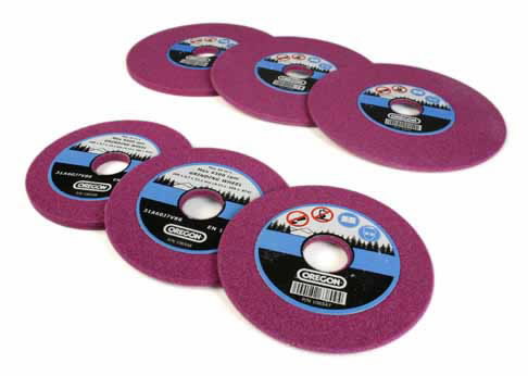 Käiakivi 325  tumepunane 105x3,2/22,22mm, OREGON