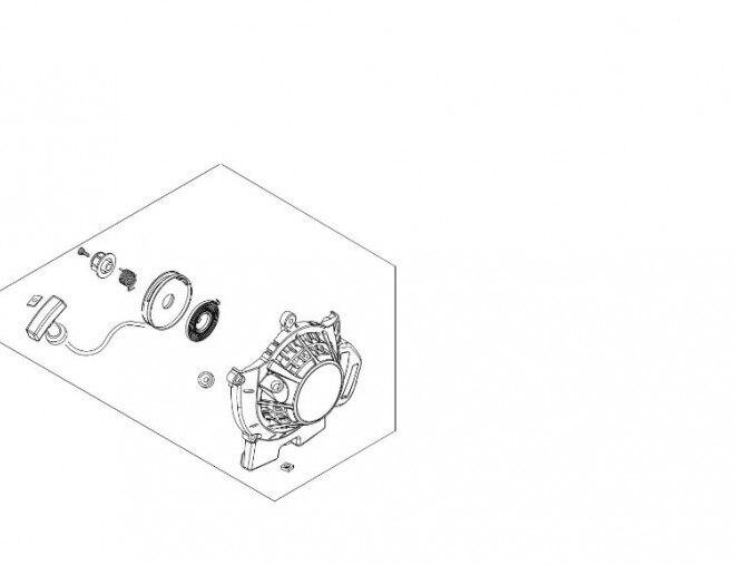 Starteri komplekt SRM-520ES/U, Echo