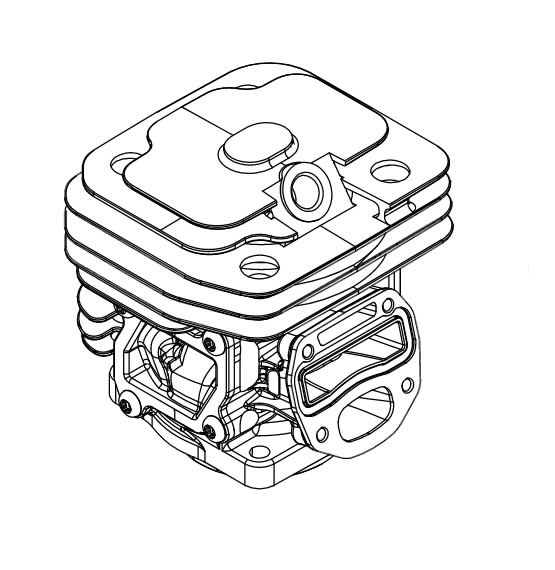 Silindri komplekt CS-4310SX, Echo