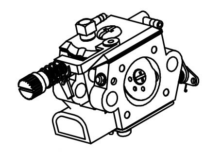 Karburaatori komplekt 452s, Echo