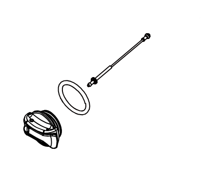 Kütusepaagi kork CS-7310SX/7300SX/4310SX, Echo