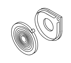 Tagastusvedru komplekt CS-420ES/370ES, Echo