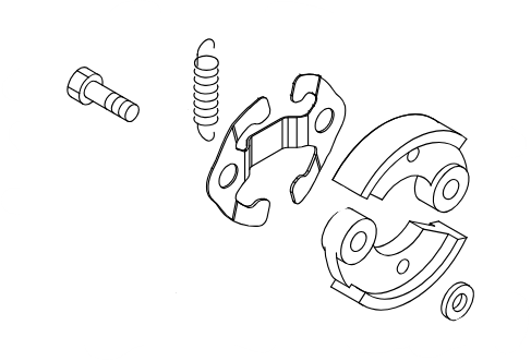 Siduri komplekt SRM-410ES/510ES, RM-510ES, Echo
