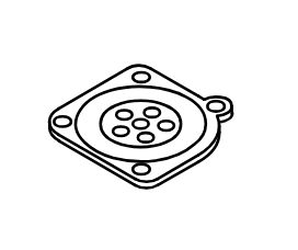 Mõõte membraan CS-360WES, SRM-222ES, CS-265ES/U, Echo