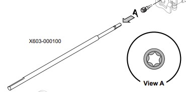 Kruvikeeraja TORX 8, Echo