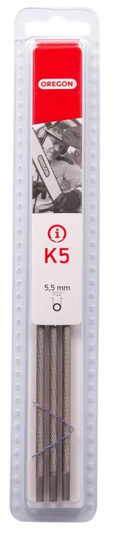 Ümarviilid, 3 tk pakis, 5,5 mm, 7/32", OREGON