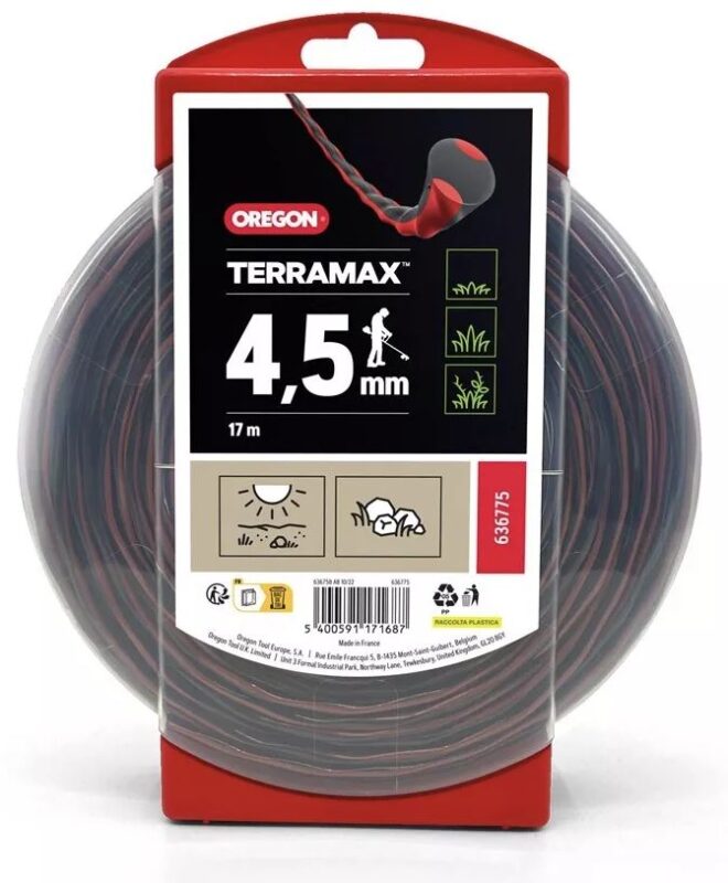 Trimmitamiil Terramax, 4,5 mm, 17 m poolil, OREGON