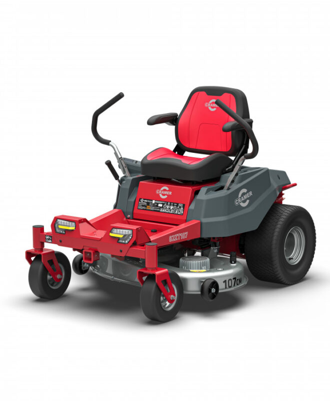 0-pöörderaadiusega elektriline murutraktor 82ZT107, karkass, Cramer