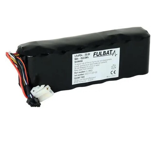 Aku 6Ah MRK6105A Robomow, FULBAT SAS