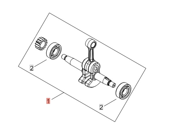 Nukkvõlli komplekt PB-5810T, Echo